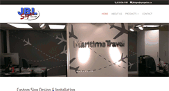 Desktop Screenshot of jblsigns.ca