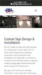 Mobile Screenshot of jblsigns.ca